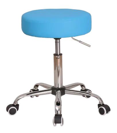 LZ 21SP židle lékařská, HR sedák, ekokůže modrá